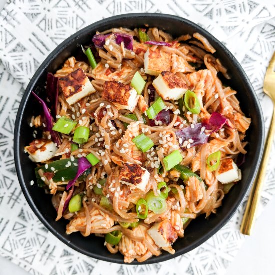 Chipotle Chicken Soba Noodles