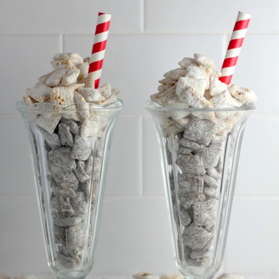 Root Beer Float Muddy Buddies