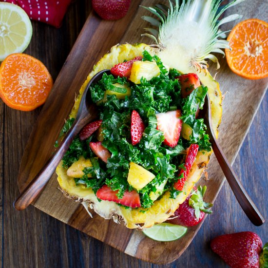 Tutti Fruitti Kale Salad