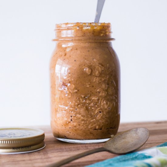 Salted caramel peanut butter