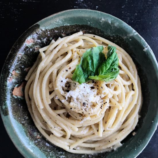 Black Pepper Cheese Pasta