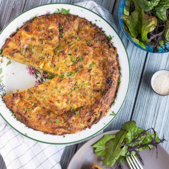 Crustless Zucchini Quiche