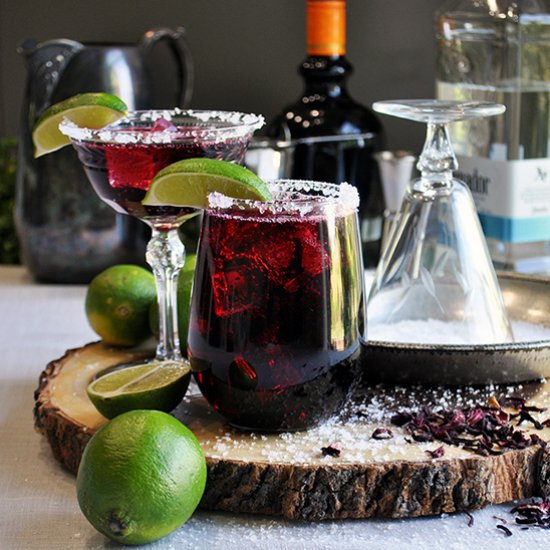 Hibiscus Tea Margaritas