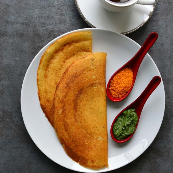 Savory South Indian Crepes- Dosa