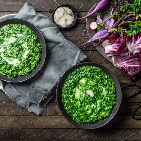 Nettle Risotto