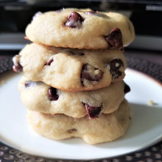 Chocolate Chip Banana Cookies