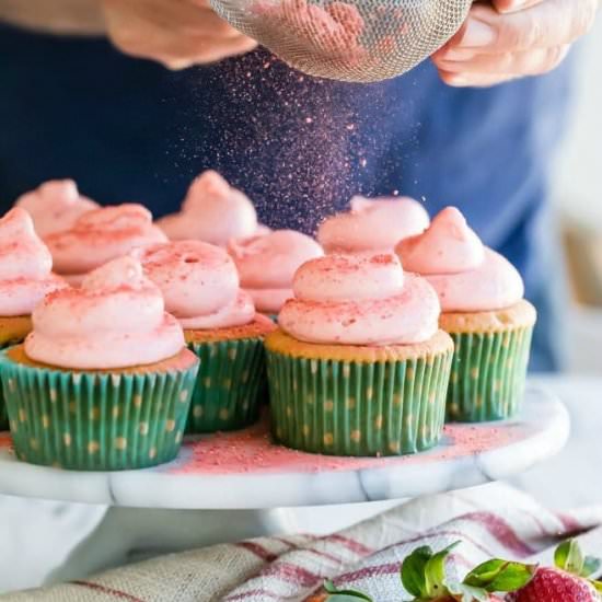 Strawberry Cupcakes