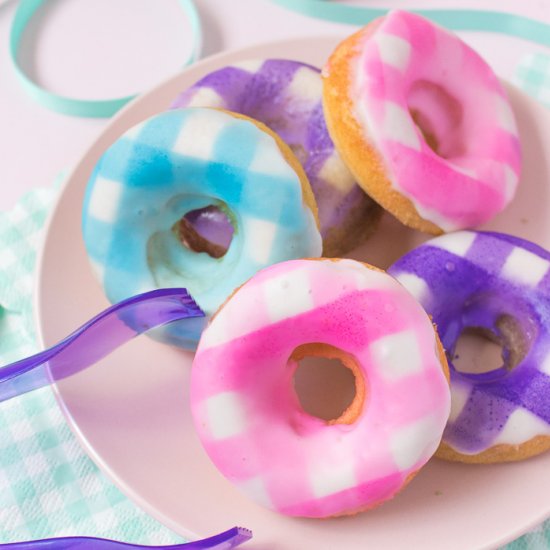 Gingham Donuts