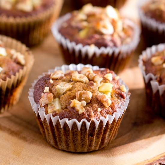 Healthy Apple Muffins