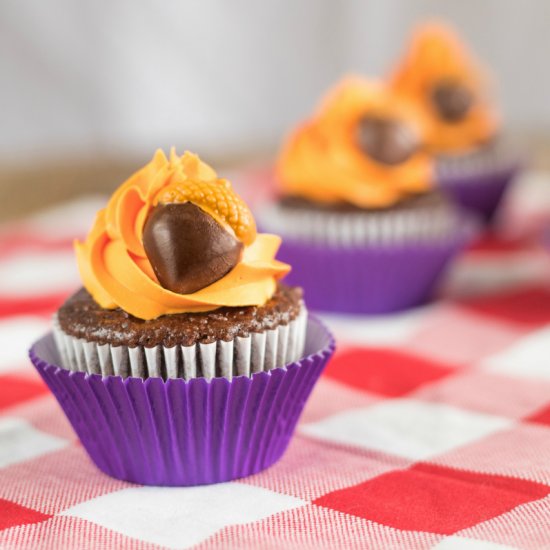 Fall Themed Cupcakes