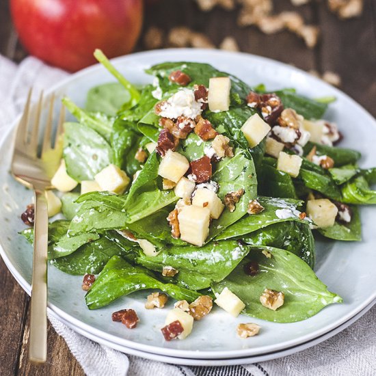 Spinach Pancetta Salad