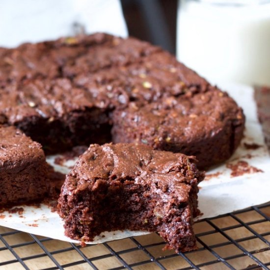 Flourless Chocolate Zucchini Cake