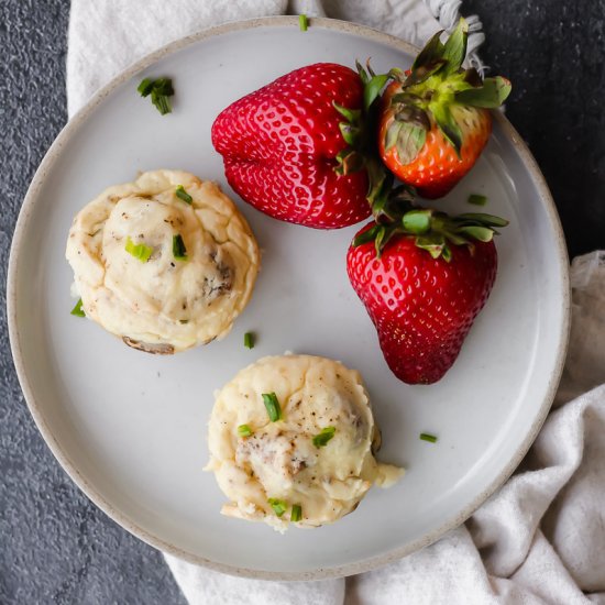 Breakfast Mashed Potato Cups