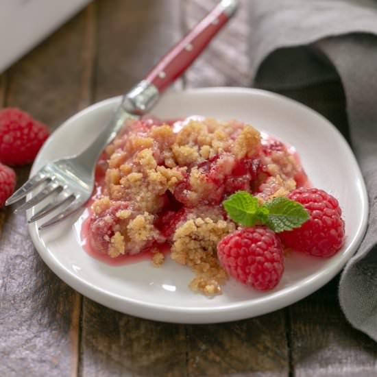 Fresh Raspberry Crisp