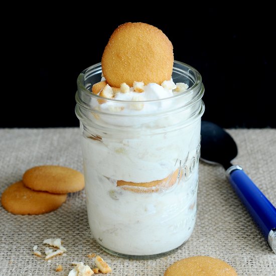 Sweet, Roasted Banana pudding