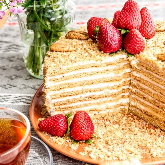 Russian Honey Cake