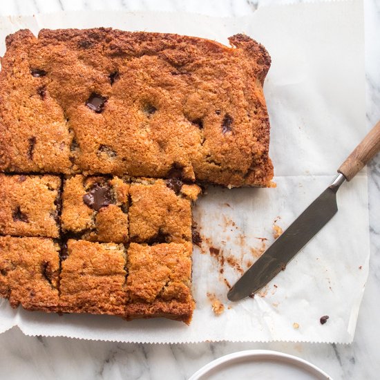 Loaded Gluten Free Macaroon Bars