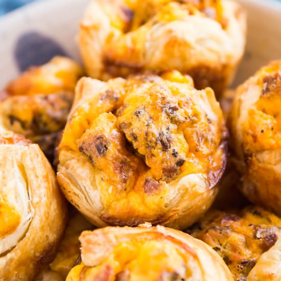 Puff Pastry Egg Muffins