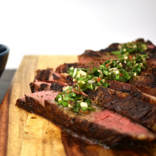 Ramp Chimichurri Sauce