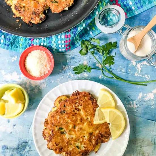 Low Carb Cauliflower Steaks Romano