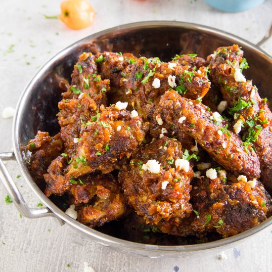 Baked Honey BBQ Chicken Wings