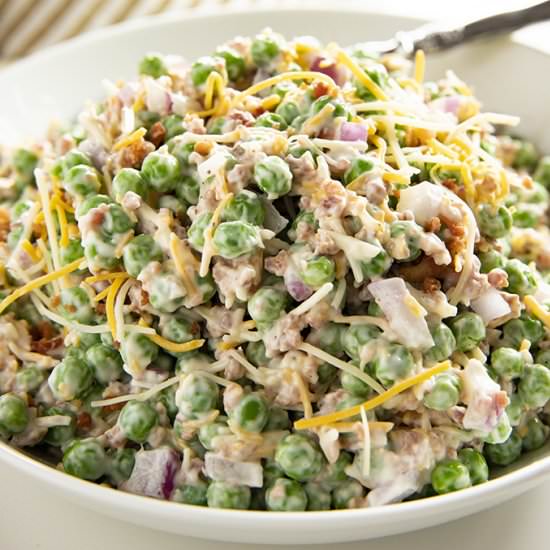 Bacon Pea Salad