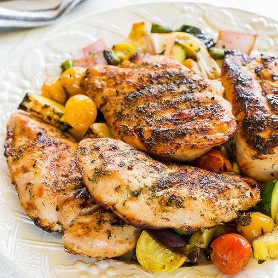 Grilled Chicken Breasts