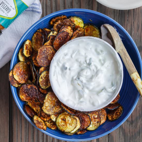 Baked Zucchini Chips