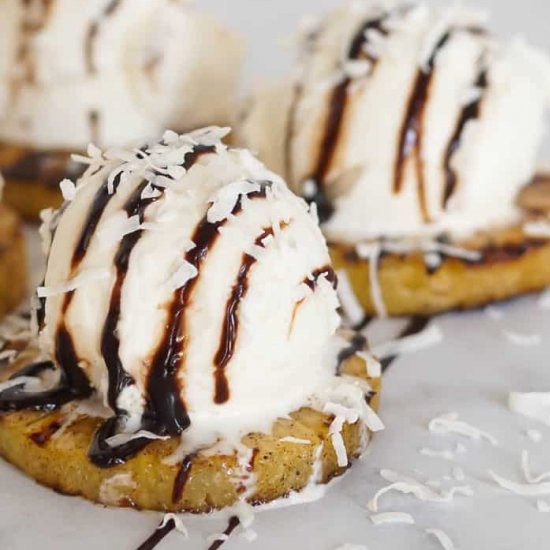 Grilled Pineapple Dessert