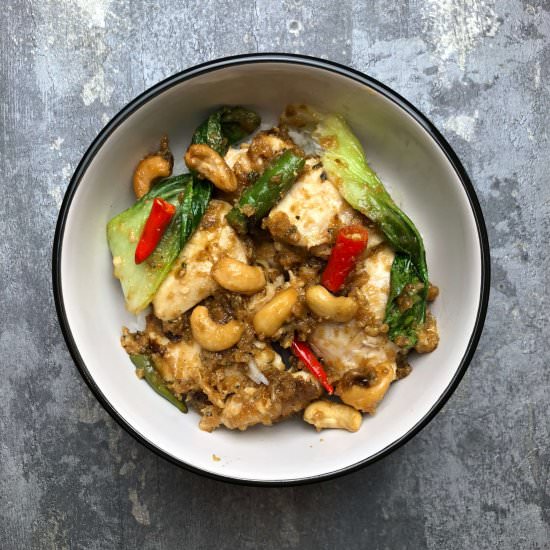 Thai Inspired Peanut Butter Chicken