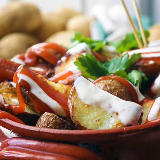 Vegan Patatas Bravas