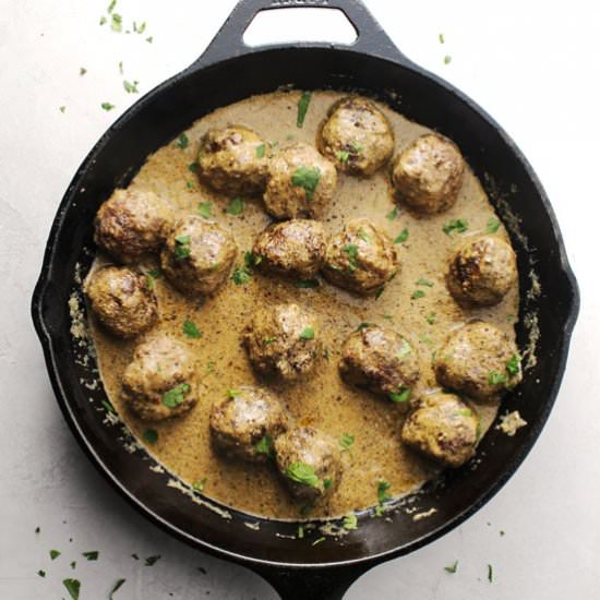 Easy Swedish Meatballs