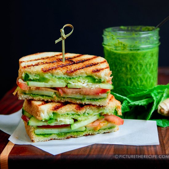 BOMBAY GRILLED CHUTNEY SANDWICH