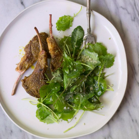 Moroccan Lamb Lollipops