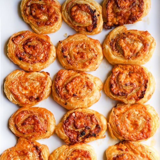 Cheese and Sundried Tomato Pinwheel