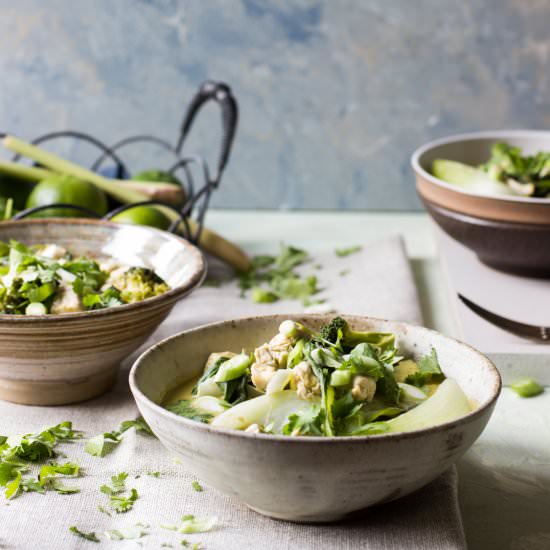 Thai green curry