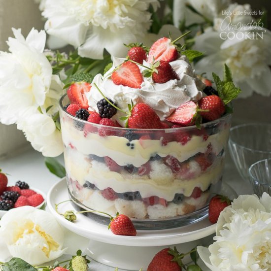 Mixed Berry Trifle