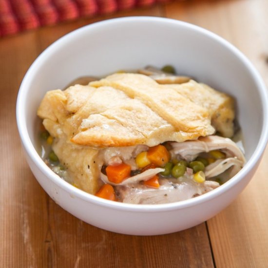 Slow Cooker Chicken Pot Pie