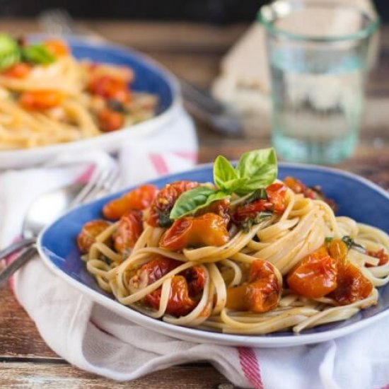 Roasted Cherry Tomato Pasta Sauce