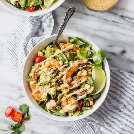 Spicy Chipotle Shrimp Salad