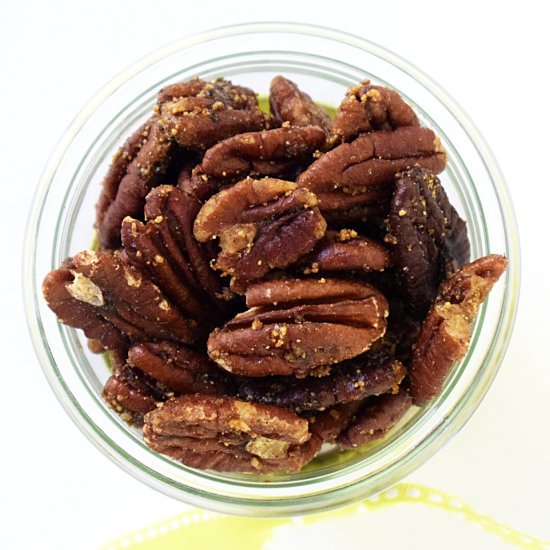 Sweet & Savory Roasted Pecans