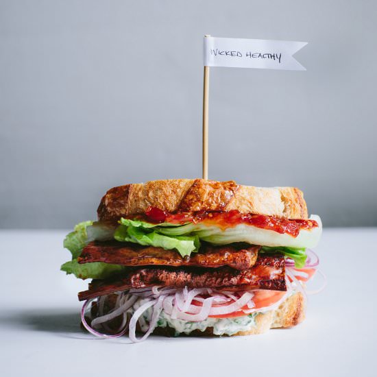 Vegan BLT Sandwich