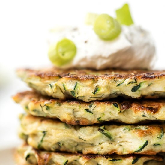 5-Ingredient Zucchini Fritters