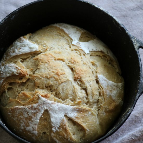 Crusty Sourdough Bread