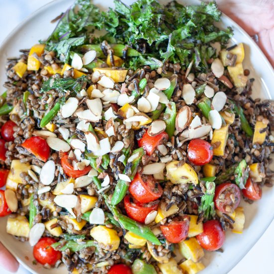 Lentil and Wild Rice Salad