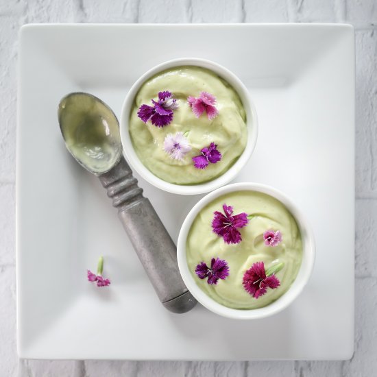 Avocado Pear “Ice Cream”