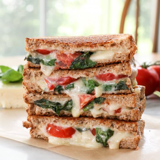 Grilled Havarti, Tomato & Basil