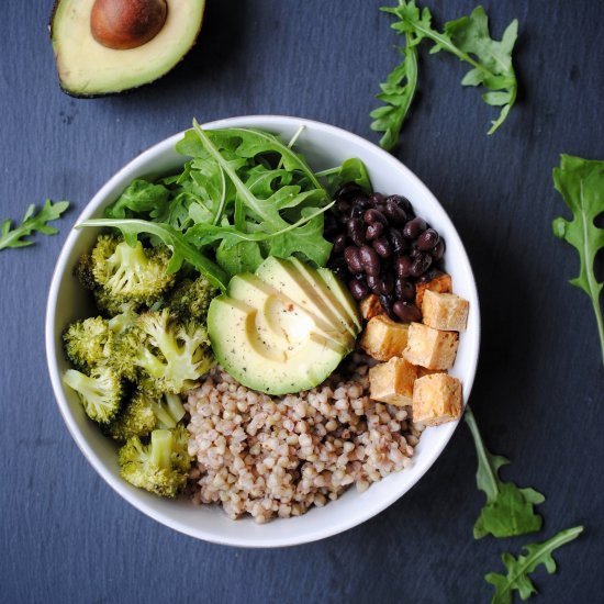 Vegan DETOX Buckwheat Salad