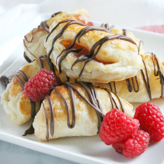 Raspberry Chocolate Hand Pies