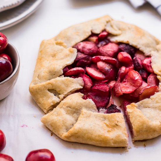 Rustic Cherry Galette